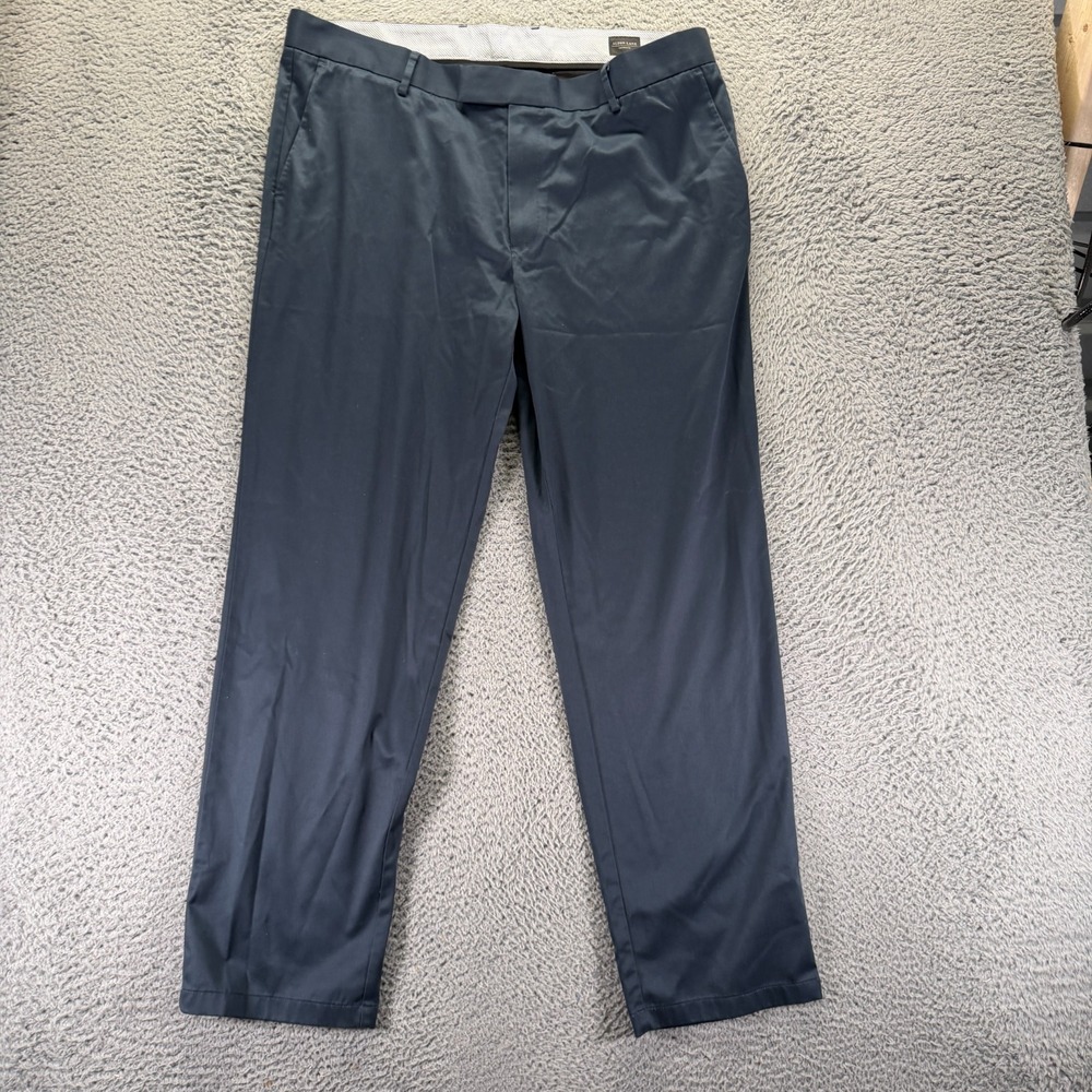 Alton Lane Pant Mens 40x32 Blue Cotton Chino Straight Preppy Business Stretch